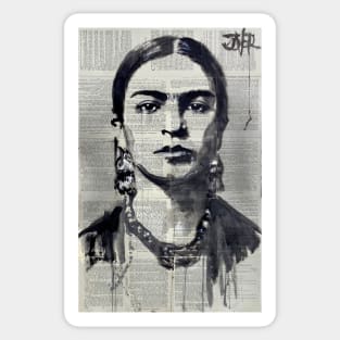 Frida K Sticker